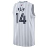 Dres Memphis Grizzlies Zach Edey Nike 2025-26 City Edition Sivo Swingman